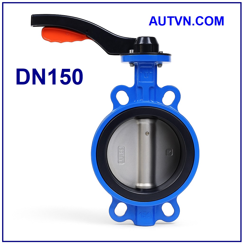 Van bướm tay gạt AUT DN150