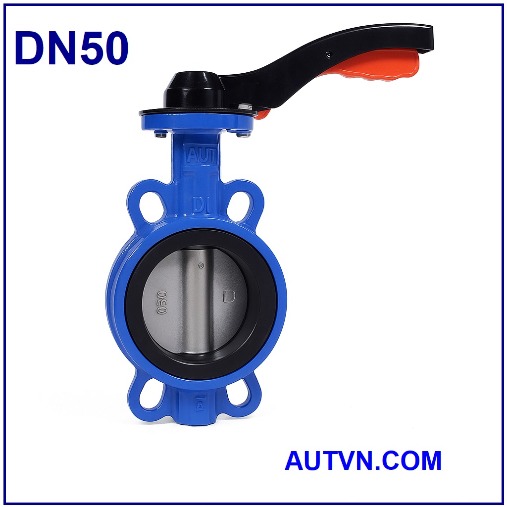 Van bướm tay gạt AUT DN50