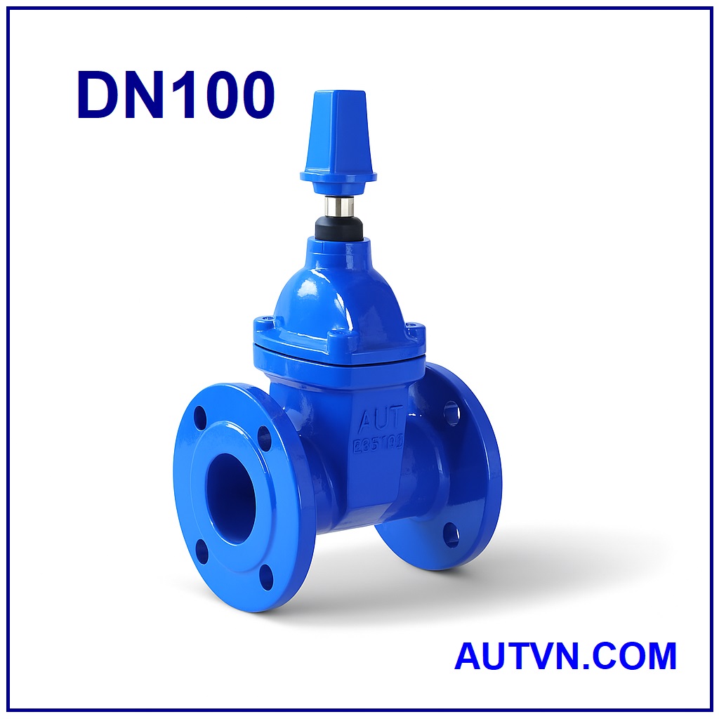 van cổng nắp chụp AUT DN100