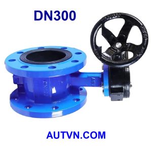 Van bướm 2 mặt bích AUT DN300