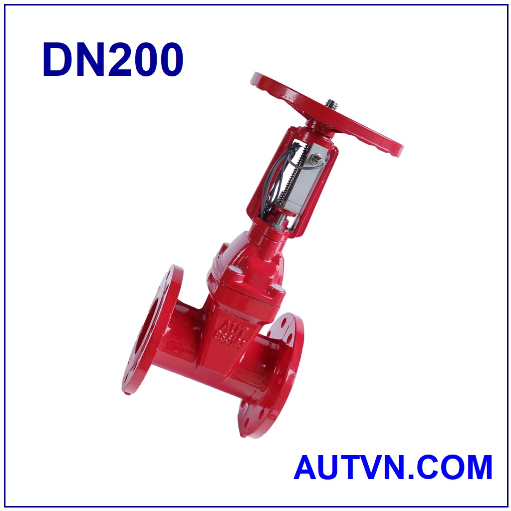 Van cổng tín hiệu điện AUT DN200