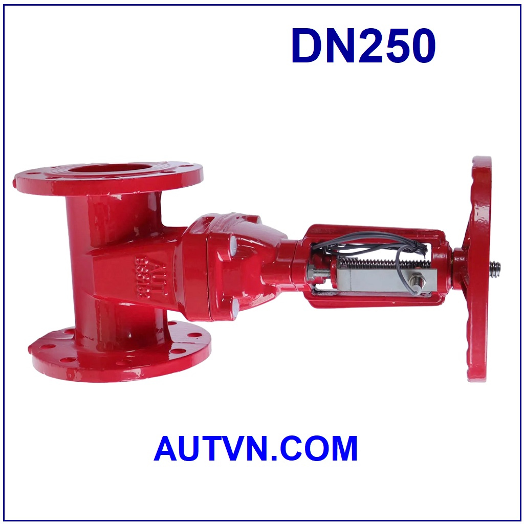 Van cổng tín hiệu điện AUT DN250
