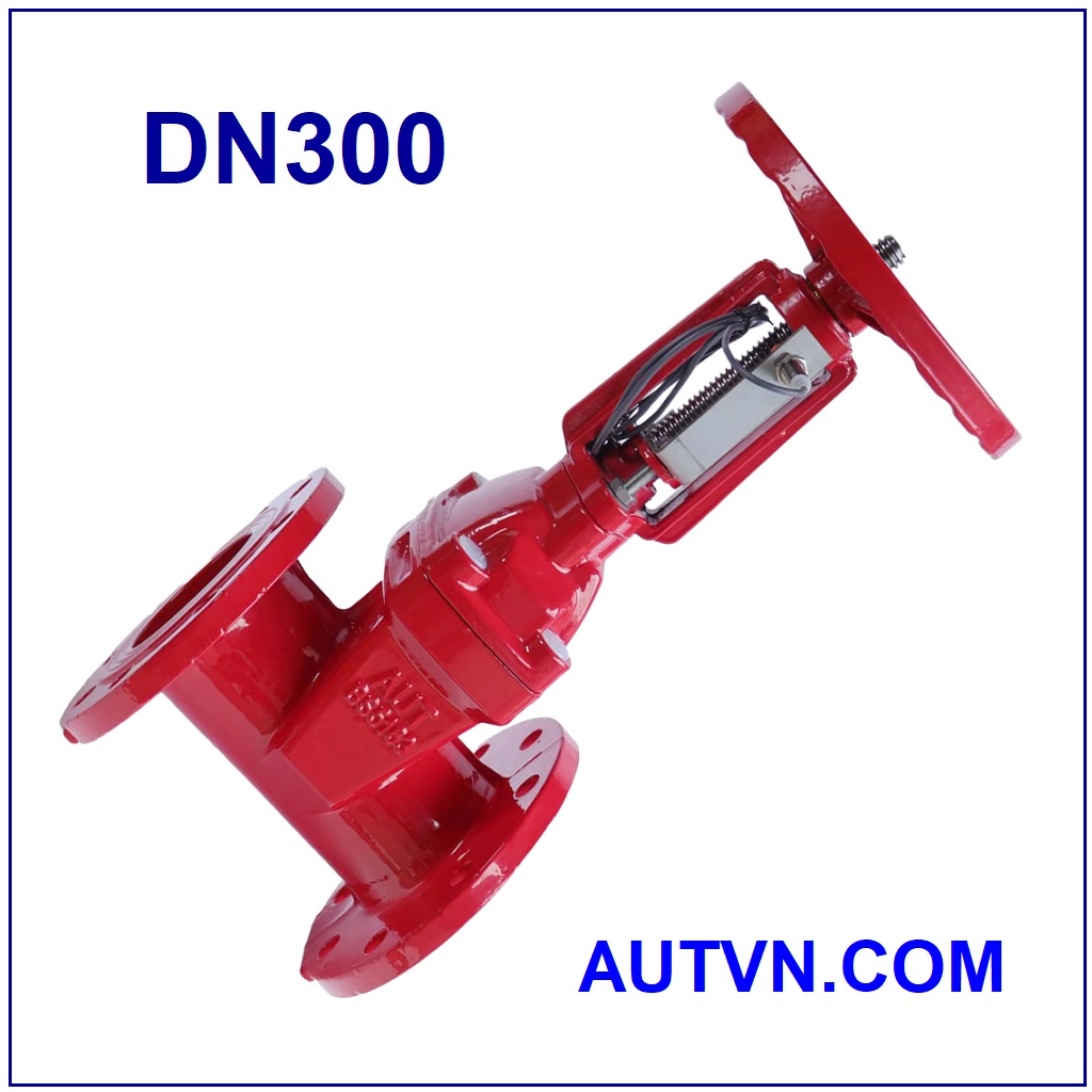 Van cổng tín hiệu điện AUT DN300