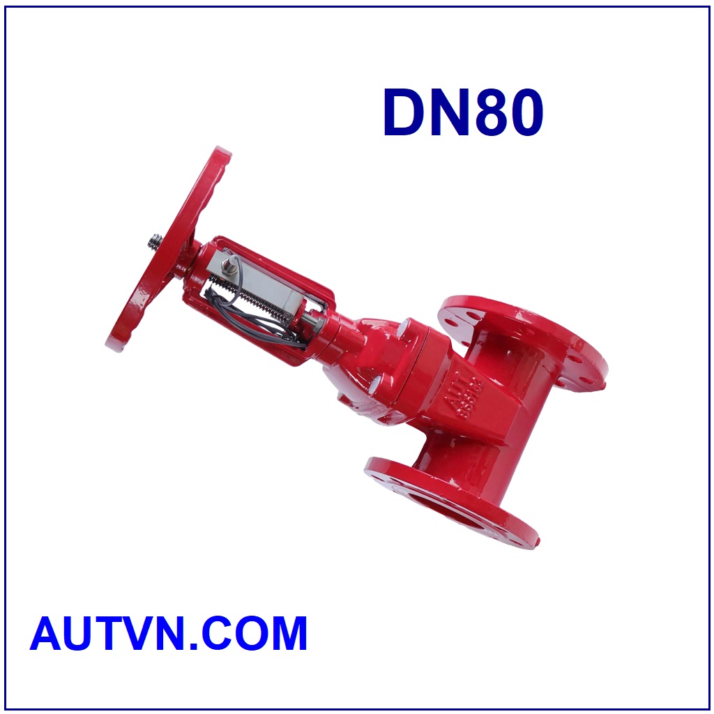 Van cổng tín hiệu điện AUT DN80