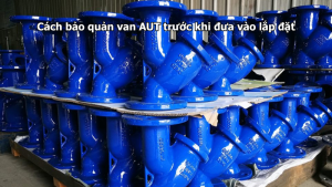 Cách bảo quản van AUT trước khi đưa vào lắp đặt