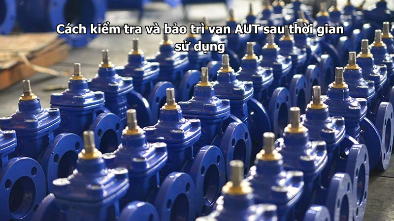 Cách kiểm tra và bảo trì van AUT sau thời gian sử dụng