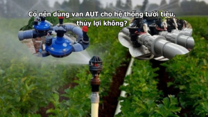 Có nên dùng van AUT cho hệ thống tưới tiêu, thủy lợi không?