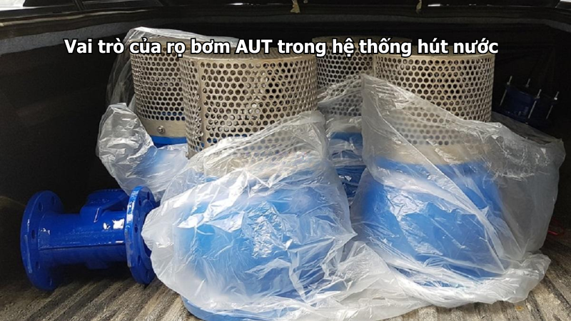 Vai trò của rọ bơm AUT trong hệ thống hút nước