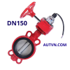 Van bướm tín hiệu điện AUT DN150