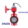 Van bướm tín hiệu điện AUT DN250