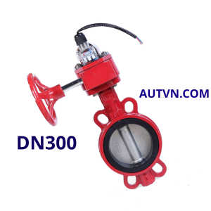 Van bướm tín hiệu điện AUT DN300