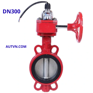 Van bướm tín hiệu điện AUT DN300