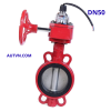 Van bướm tín hiệu điện AUT DN50