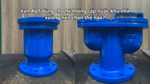 Van AUT dùng cho hệ thống cấp nước khu nhà xưởng nên chọn thế nào?