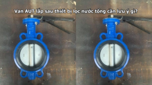 Van AUT lắp sau thiết bị lọc nước tổng cần lưu ý gì?